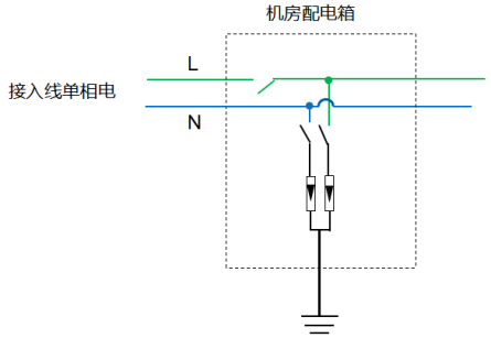 220V机房配电箱防雷器安装接线图 图片①.png