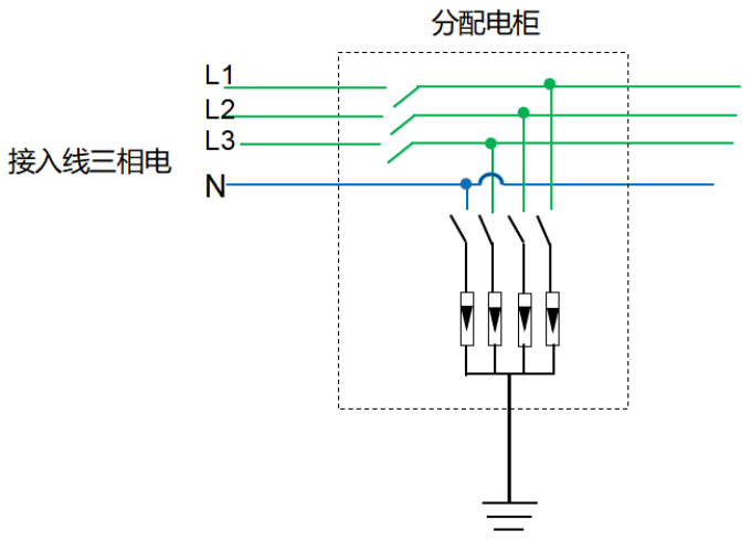 分配电柜防雷器安装接线图 图片①.png